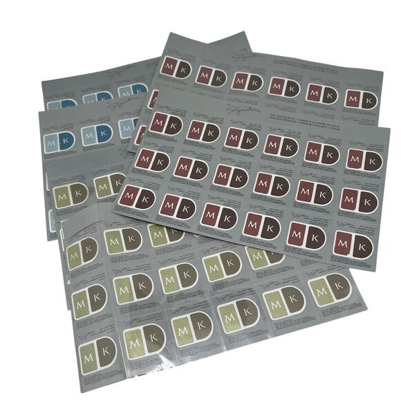 Lot of Mary Kay Signature Eye Colors Eye Shadow Sample Cards 108 Total - Picture 1 of 7